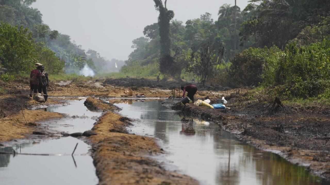 delta du Niger, Nigeria, pollution pétrolière