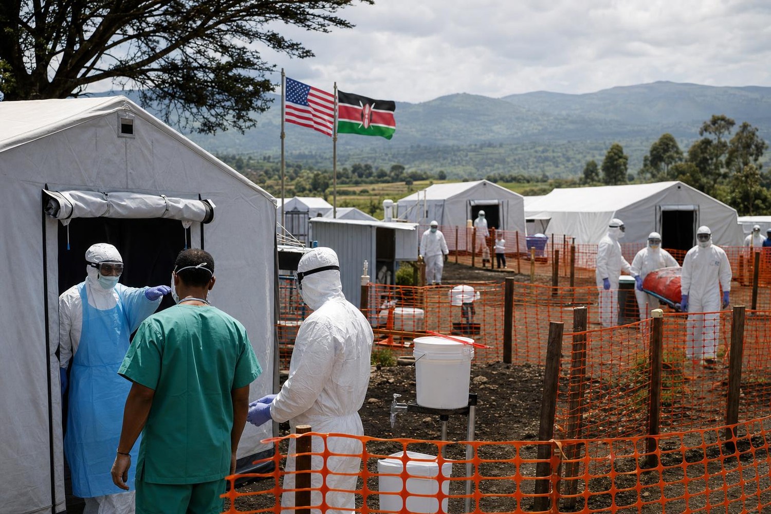 Kenya, États-Unis, Ebola