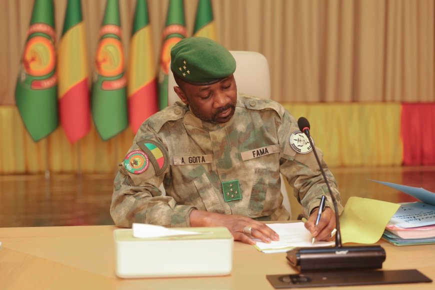 Assimi Goïta, Mali, AES