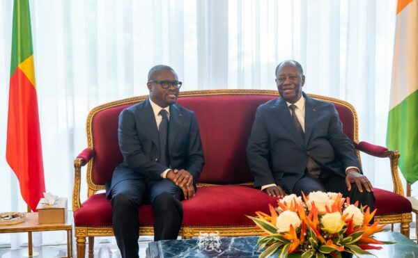 Bénin, Wadagni–Ouattara, abidjan, Diplomatie